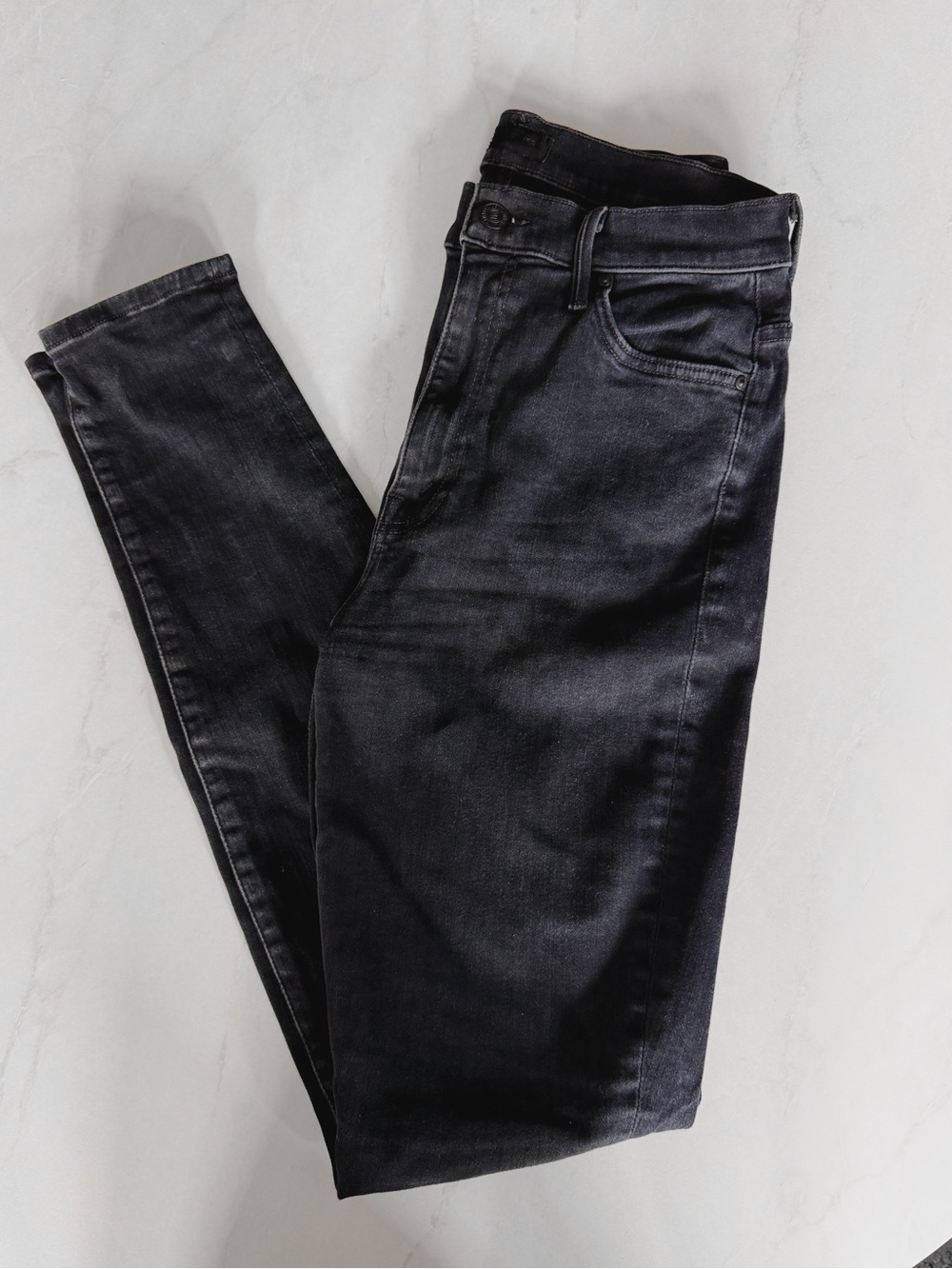 Mother The Super Swooner Skinny Jeans – Blackbird Wash – Size 29